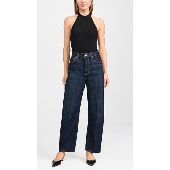Citizens of Humanity Miro Relaxed Jeans Bravo Dark Wash Barrel Leg Size 28 - Picture 1 of 12